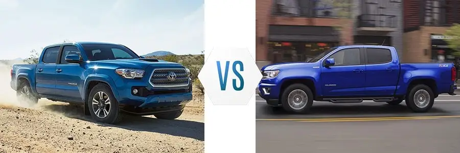 2017 Toyota Tacoma vs Chevrolet Colorado | Swope Toyota