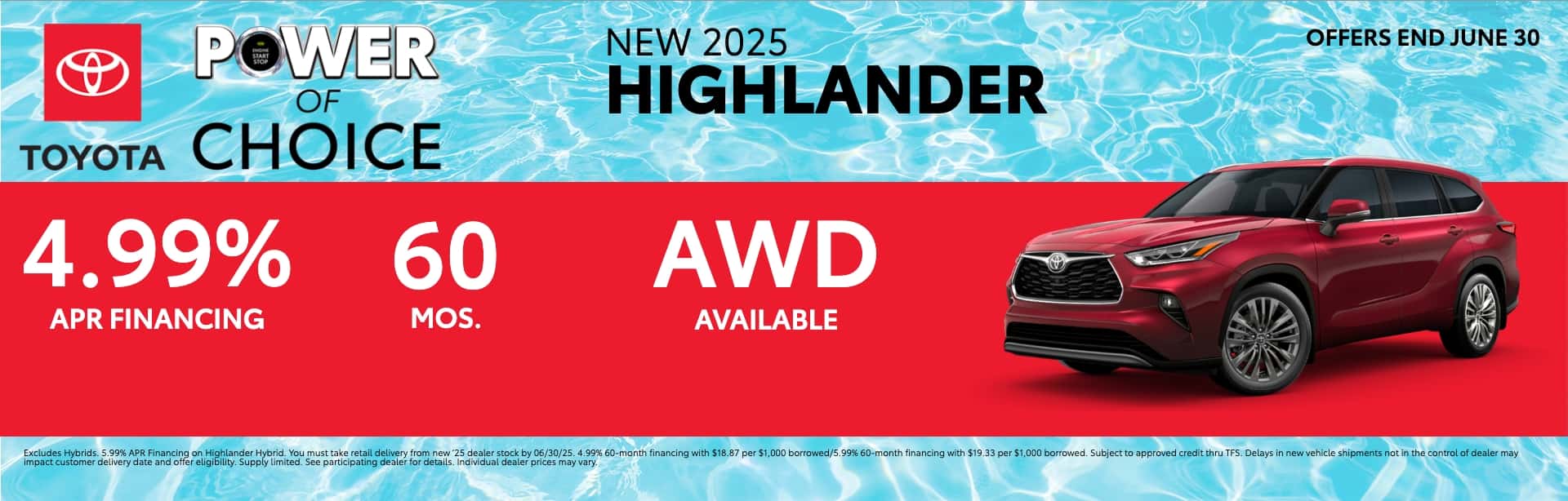 TCAA&#8212;Toyota&#8212;Export_NEW-2025_Red_Highlander_June_1920x614