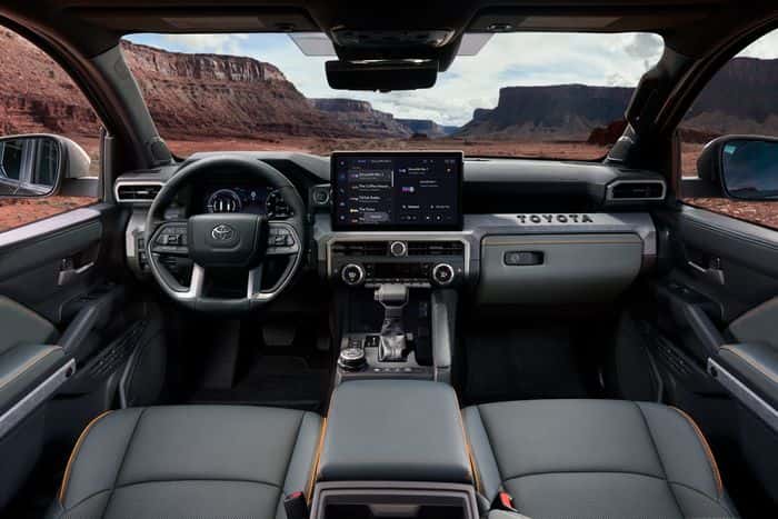 Toyota Tacoma Trailhunter interior