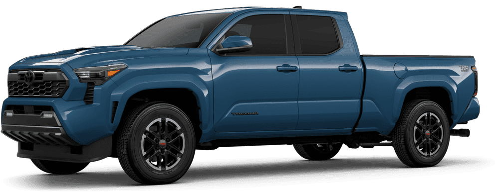 Blue Toyota Tacoma TRD Sport midsize pickup