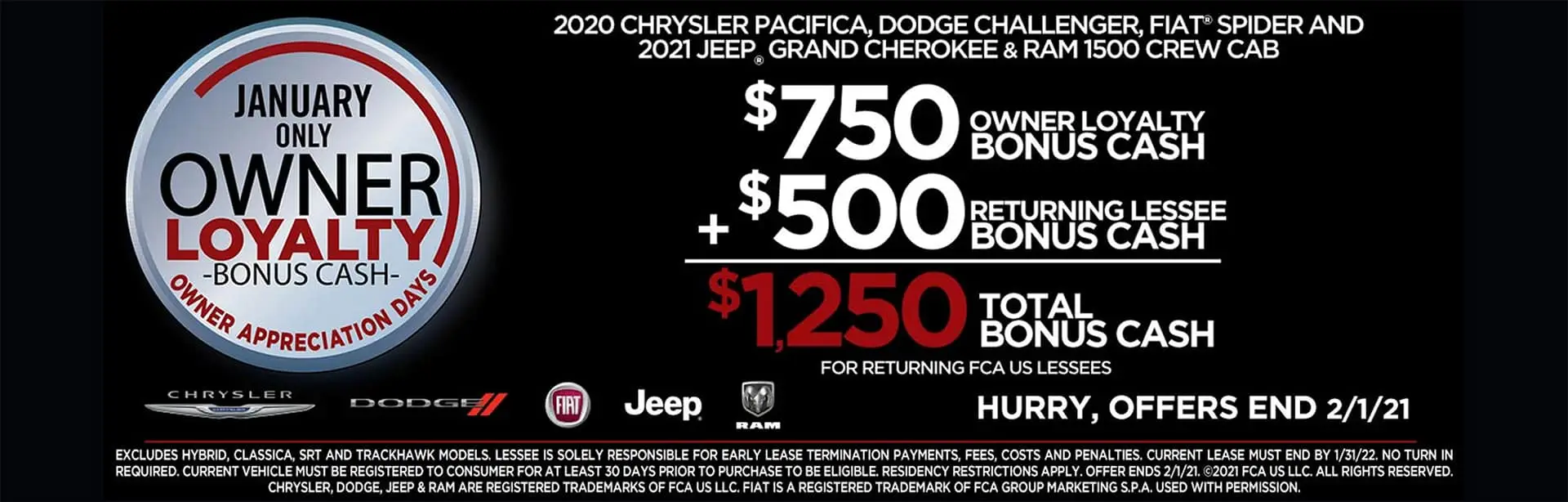 Owner Loyalty | Thomson Chrysler Dodge Jeep Ram FIAT