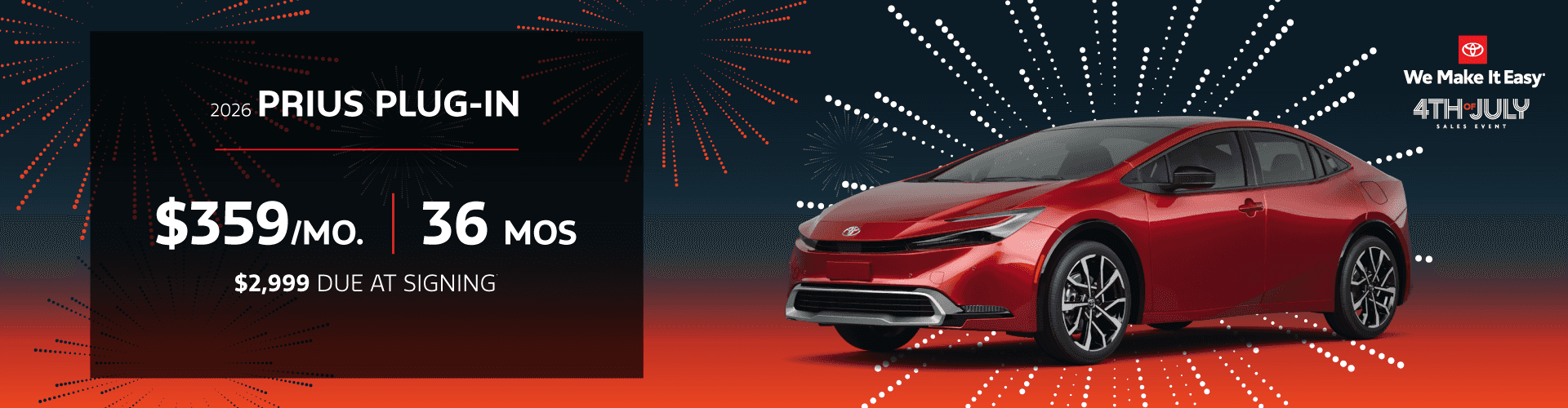 4th of July Sales Event 2026 Prius Plug In
