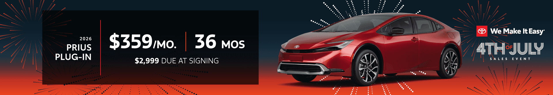 4th of July Sales Event 2026 Prius Plug In