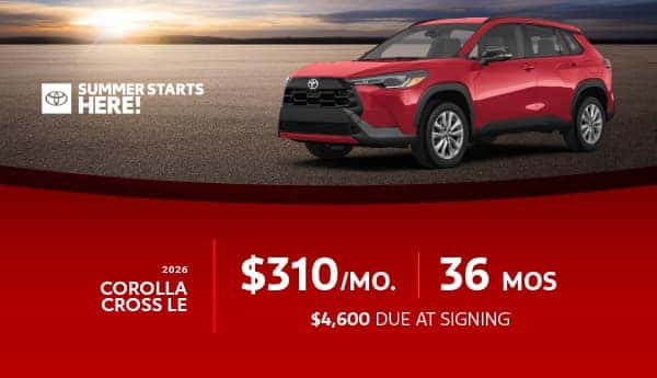 2026 Corolla Cross LE