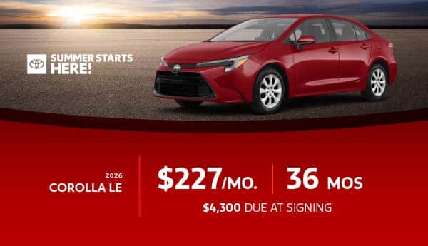 2026 Corolla LE