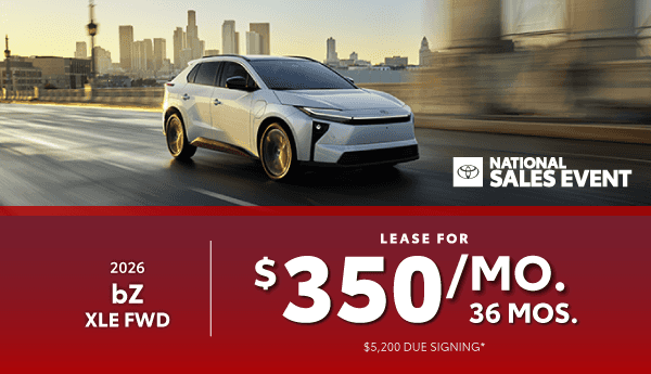 2026 Toyota bZ XLE FWD