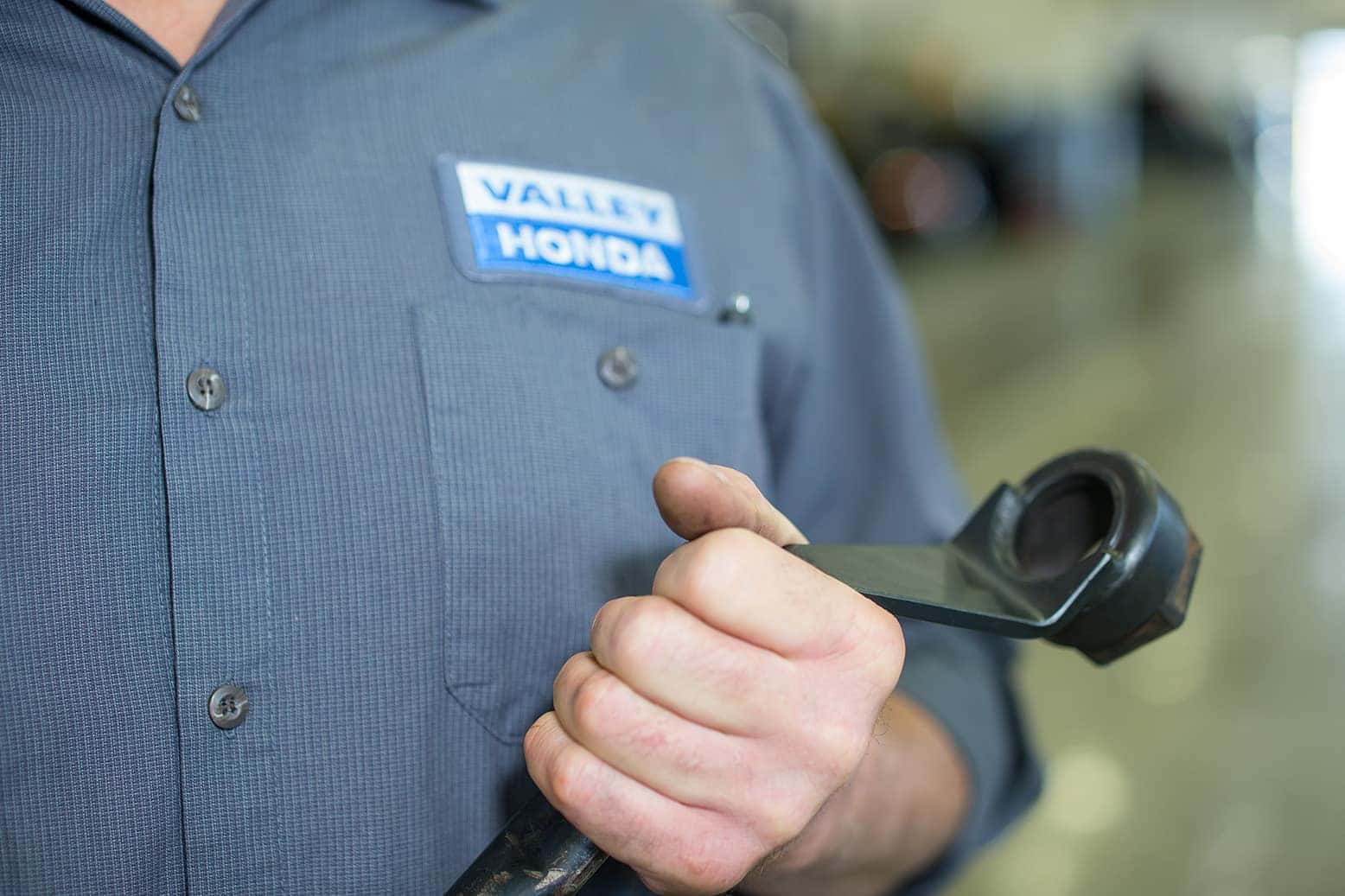 Man Working In Service