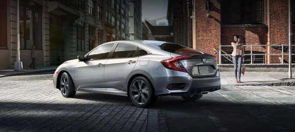 2019 Honda Civic turning
