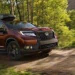 2019 Honda Passport on the trail