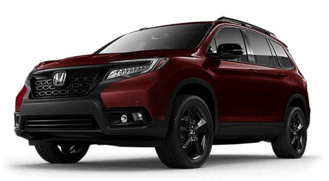 2019 Honda Passport Red