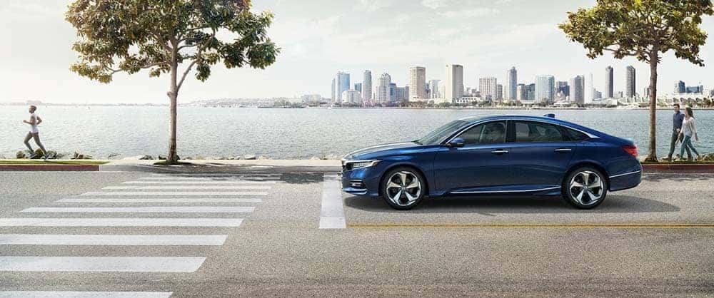 2020 Honda Accord At Crosswalk