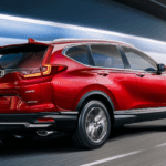 2020 Honda CR-V taking a turn