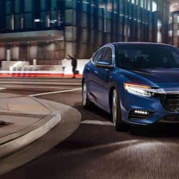 2020 Honda Insight Turning Corner