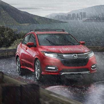 2020 Honda HR-V In The Rain
