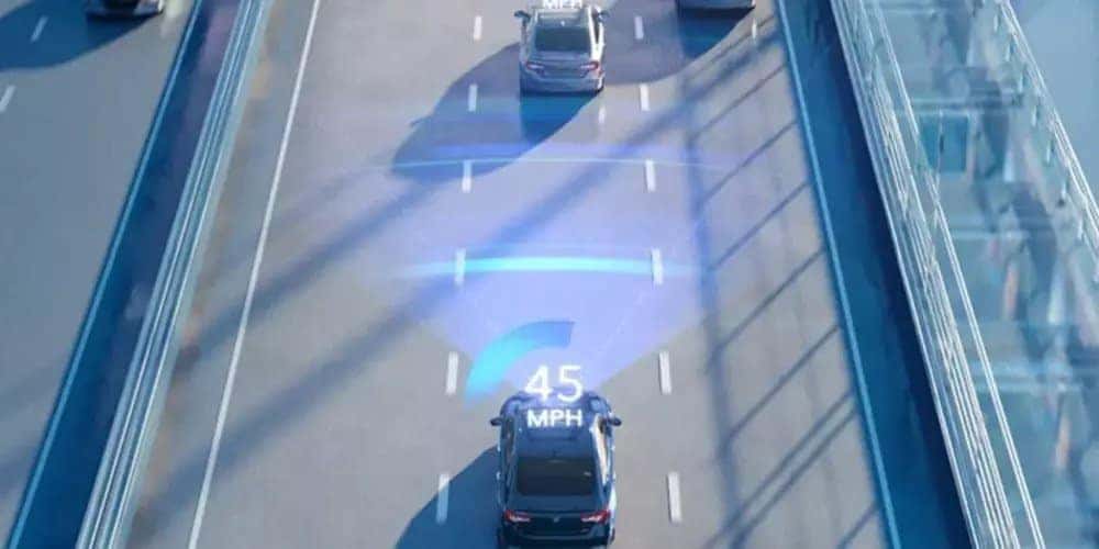 Honda Adaptive Cruise Control Display