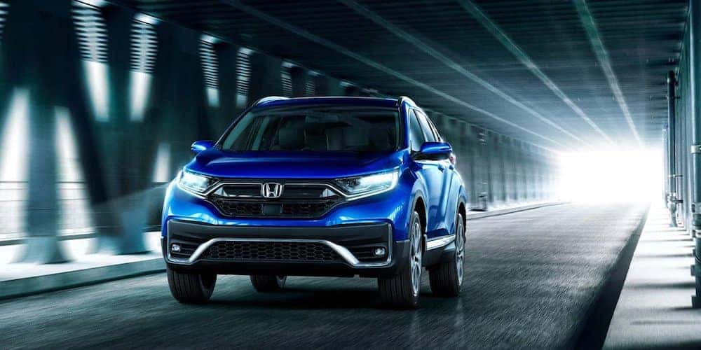 Blue 2020 Honda CR-V Touring on Bridge