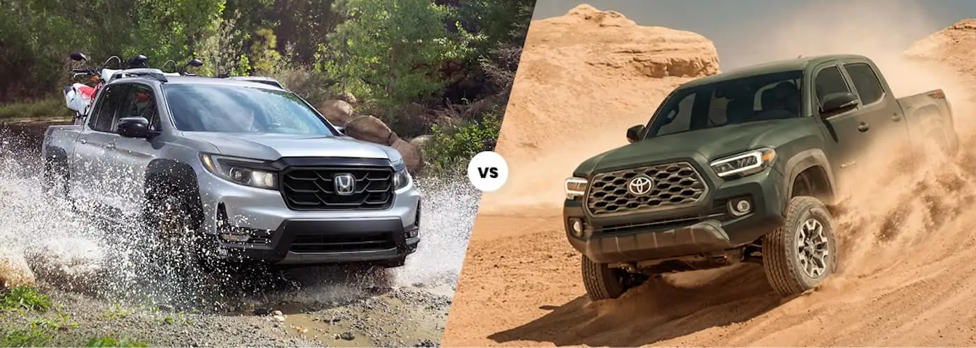 2021 Honda Ridgeline vs. 2021 Toyota Tacoma | Valley Honda