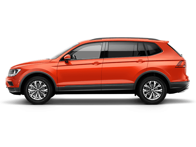 VW Tiguan Orange