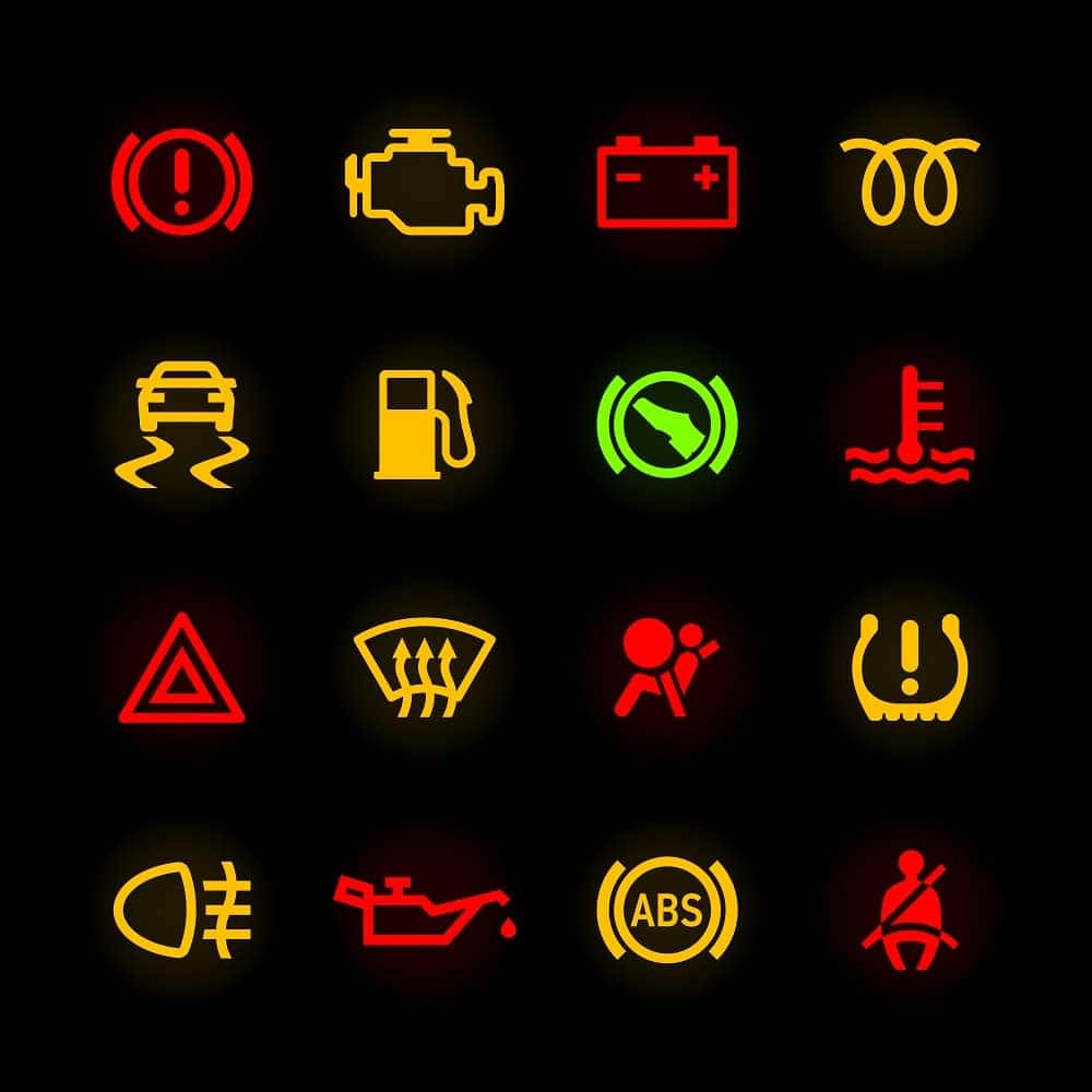 Vw shop dashboard lights