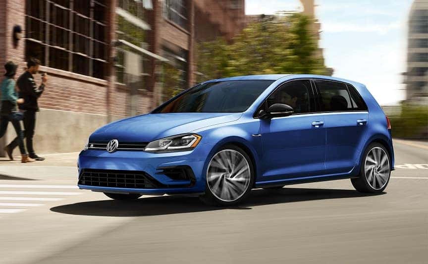 2019 Volkswagen Golf R Blue 