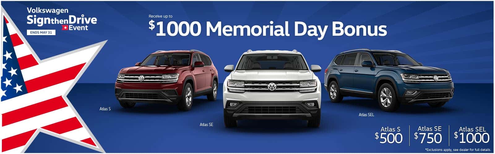 Volkswagen Memorial Day Sales Event Volkswagen Memorial Day Sales Event