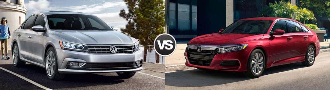 2018 Volkswagen Passat vs 2018 Honda Accord