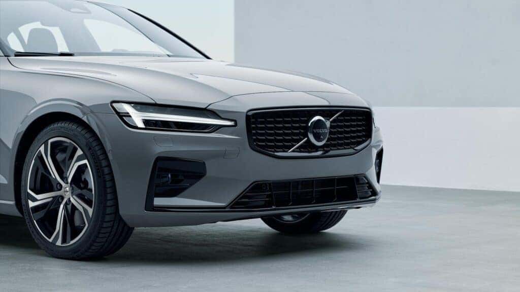2025 grey Volvo S60 hood