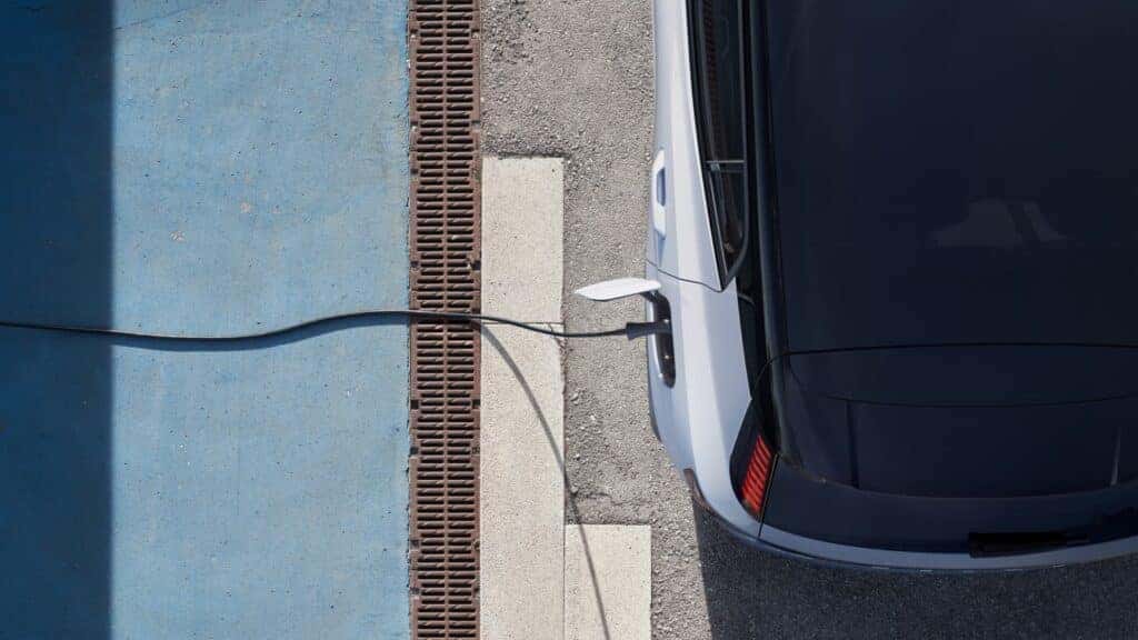 2025 Volvo EX30 being charged near Phoenix, AZ