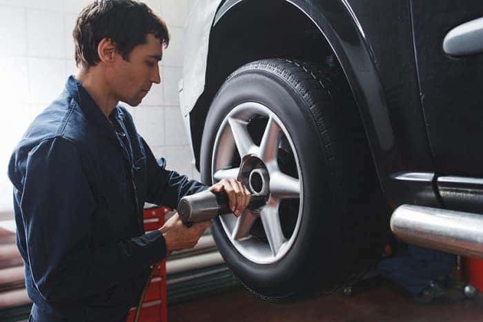 Volvo tire rotation