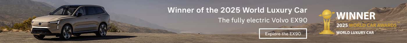 Volvo EX90 - 2025 World Luxury Car Award Winner
