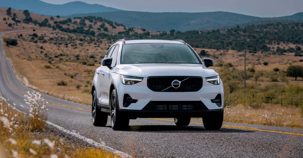 Volvo safety features on the road