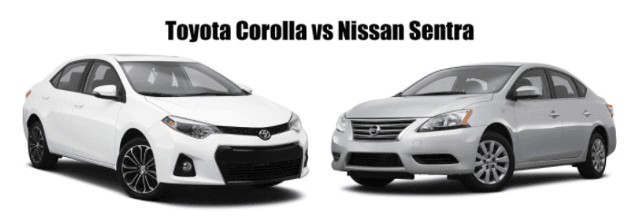 2017 nissan sentra vs toyota corolla