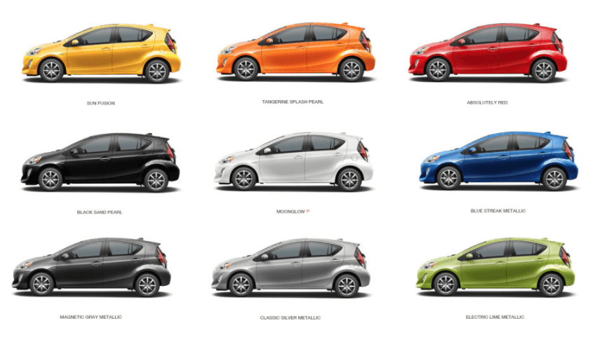 2016 toyota deals prius c