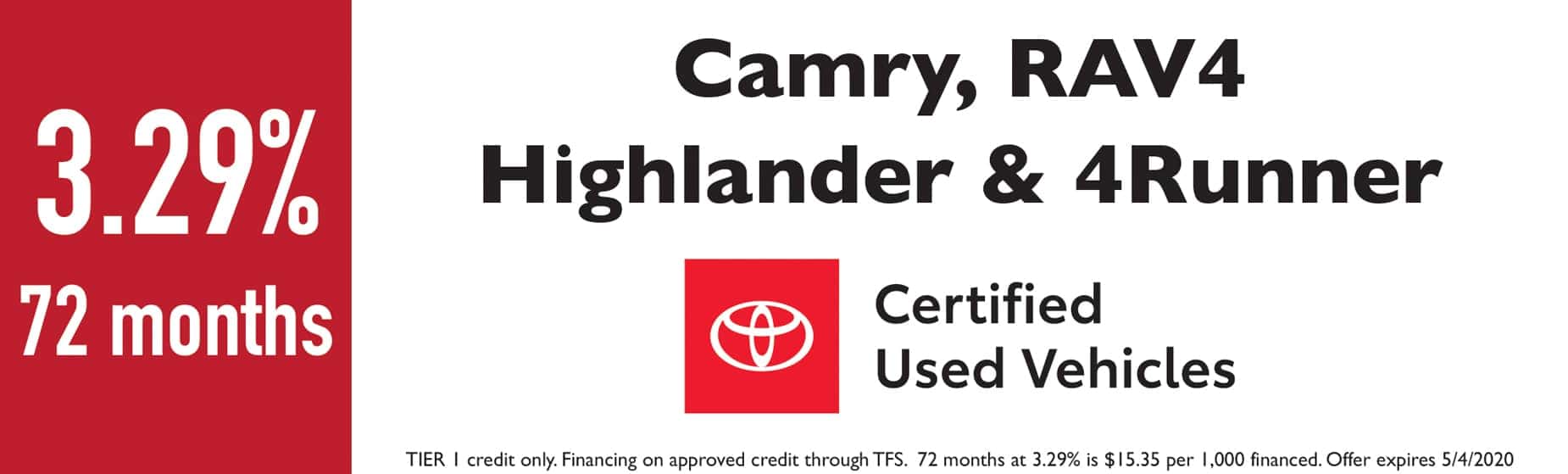 11 Used Cars, Trucks, SUVs in Stock near Culpeper Warrenton Toyota