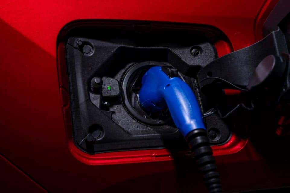 RAV4 Prime Charger Close Up