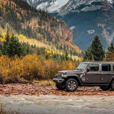 2018 Jeep Wrangler In Mountains
