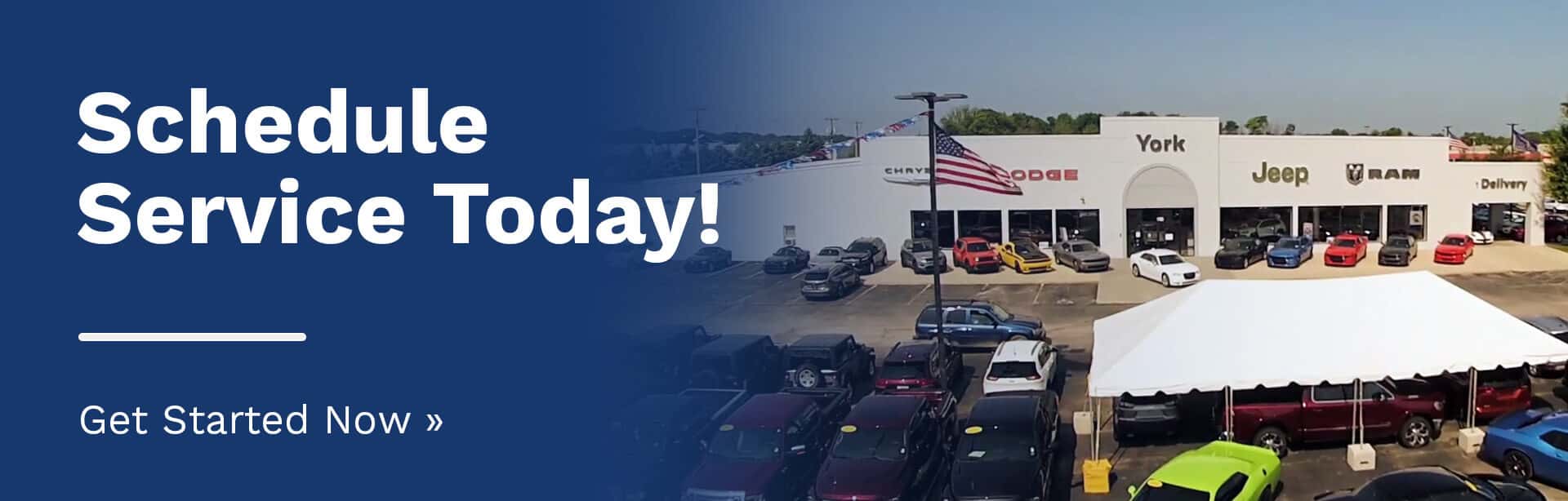Schedule Service Today at York CDJRF in Crawfordsville