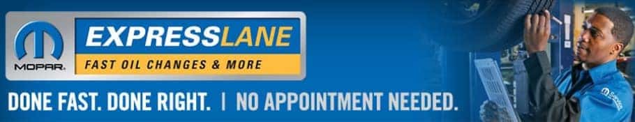 CDJR Express Lane Service Center near Crawfordsville
