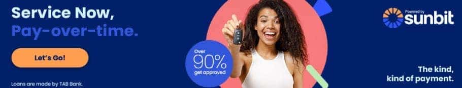Alt Text: Sunbit Vehicle Service Financing Dealership